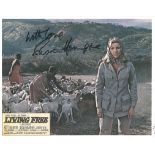 Susan Hampshire signed 10x8 colour photo from Living Free. Good Condition. All signed pieces come