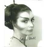 Catherine Schell Space: 1999 hand signed 10x8 photo. This beautiful hand signed photo depicts