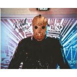 Kane Hodder Friday 13th hand signed 10x8 photo. This beautiful hand signed photo is signed by Kane