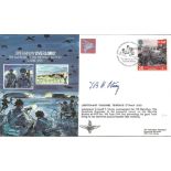 D Day Lieutenant Colonel Terence Otway DSO signed Operation Overlord, The silencing of the