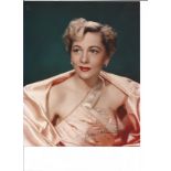 Joan Fontaine signed 10x8 colour photo. October 22, 1917 – December 15, 2013, was an American