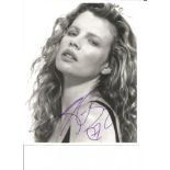 Kim Basinger signed 10x8 b/w photo. Good Condition. All signed pieces come with a Certificate of