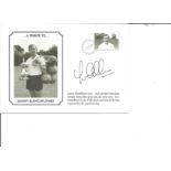 Les Allen Signed Tottenham Hotspur Danny Blanchflower Tribute Cover. Good Condition. All signed