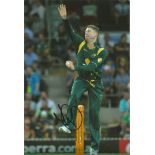 Michael Clarke Australia Cricket Signed 8x12 Photo. Good Condition. All signed pieces come with a