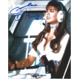 Caroline Munro James Bond signed 10x8 colour photo. Good Condition. All signed pieces come with a