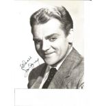 James Cagney signed 10x8 b/w photo. July 17, 1899 – March 30, 1986 was an American actor and dancer,