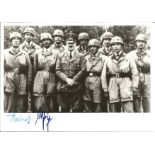 Egon Delica and Rudolf Witzig signed 6x4 black and white photo with Hitler. Good Condition. All