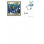 Gregor Tait signed 2006 Australian Commonwealth Games FDC. Swimming gold medallist. Good