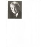 Jimmy Stewart signed 5x4 b/w photo. May 20, 1908 – July 2, 1997 was an American actor and military