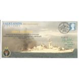 Falklands War Admiral The Lord West of Spithead GCB, DSC Commander HMS Ardent, Falklands 1982 signed