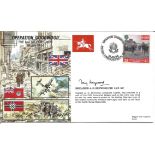 Brig A Heywood MC signed 1994, 50th ann Operation Goodwood cover, Battle for Caen. RAF WW2. Good