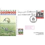 D Day Colonel Raymond A. Lallemant DFC CO No. 609 Sqn, Normandy 1944 signed Operation Goodwood