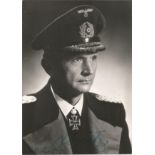 Karl Donitz Uboat CO WW2 signed 6x4 black and white portrait photo. RAF WW2. Good condition Est.