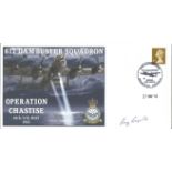 Dambusters Fl Lt. Raymond Grayston Dams Raid 1943 signed Cover commemorating Operation Chastise, the