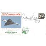 Concorde SEO Anthony Tony Brown signed British Airways Concorde. 25th Anniversary of Concorde s