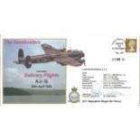 Dambusters Lancaster AJ G, delivery flight 30th April 1943, Gibson s aircraft. Signed Flt Lt.