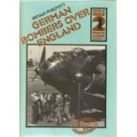 German Bombers over England hardback book by the author Bryan Philpott World War Two photo album