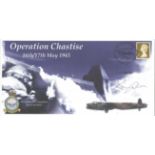 Dambusters Flt Lt. Harry Humphries Founder Adjutant, 617 Sqn. Cover commemorating Operation