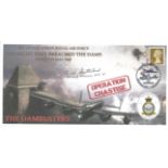 Dambusters Fl Off. Fred Sutherland Dams Raid 1943 signed Cover commemorates 617 Squadron and The