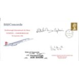 Concorde Captain Keith Barton and SEO Ian Smith signed Special commemorative cover, BA Concorde s