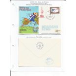 Retour Aux Pyrenees RAFES S. C. 2. Standard unsigned cover, 3F50 Belgium stamp postmarked Comete