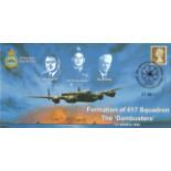 Dambusters Flt. Sgt. Grant McDonald signed. Formation of 617 Squadron The Dambusters, 21st March