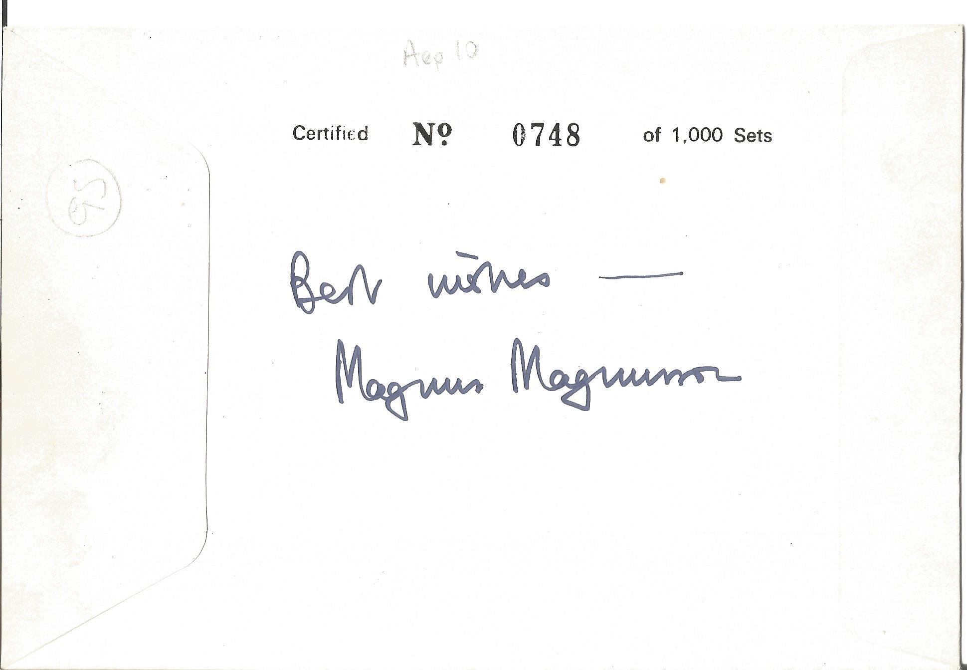 Magnus Magnusson KBE signed cover, an Icelandic journalist, translator, writer and BBC television - Image 2 of 2