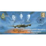Dambusters Sqn Ldr. J. Les Munro CNZM, DSO, QSO, DFC signed Formation of 617 Squadron The
