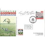 D Day W Off. Alexander Sibbald No. 137 Typhoon Sqn, Normandy 1944 signed. Operation Goodwood 50th