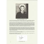 Lieutenant Commander Ian Fraser VC, recipient of the Victoria Cross signature piece Fraser commanded