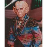 Armin Shimerman signed 10x8 Star Trek colour photo. Good Condition. All signed pieces come with a