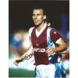 Alan Dickens signed 10x8 colour photo pictured in action for West Ham United. Good Condition. All