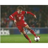 David Brooks Signed Wales 8x10 Photo. Good Condition. All signed pieces come with a Certificate of