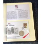 Military Aviation coin cover collection. Contains 11 coin FDC's and 6 Squadrons of the RAF limited