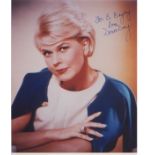 Doris Day signed 10x8 signed colour photo. Good Condition. All signed pieces come with a Certificate