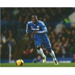 Michael Essien Signed Chelsea 8x10 Photo. Good Condition. All signed pieces come with a