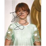Jessie Buckley Actress Signed 8x10 Photo. Good Condition. All signed pieces come with a