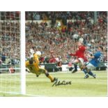 Neville Southall signed 10x8 colour photo pictured in action for Everton. Good Condition. All signed