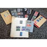 European stamp collection pre 1950s 8, stock cards mint and used. Good Condition. All signed