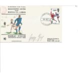 George Best signed 1968 European Final FDC. Good Condition. All signed pieces come with a