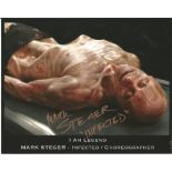 Mark Steger I Am Legend hand signed 10x8 photo. This beautiful hand signed photo depicts Mark Steger