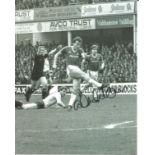 Alan Dickens signed 10x8 b/w photo pictured in action for West Ham United. Good Condition. All