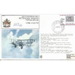 Captain R B Tapp signed 50th Anniversary of the First England to Australia Official Air Mail cover