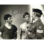 George Layton signed 10x8 b/w photo. Good Condition. All signed pieces come with a Certificate of