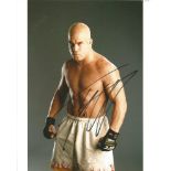 Tito Ortiz UFC MMA hand signed 10x8 photo. This beautiful hand signed photo depicts former UFC and