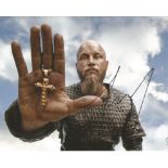 Travis Fimmel Vikings hand signed 10x8 photo. This beautiful hand signed photo depicts Travis Fimmel