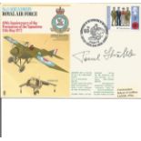 Great War Luftwaffe fighter ace Paul Strahle signed 3 sqn RAF cover. Leutnant Paul Strahle was a