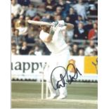Graham Gooch 10x8 signed colour photo pictured in action for England. Good Condition. All signed