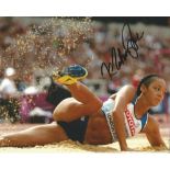 Katarina Johnson Thompson Signed Heptathlon 8x10 Photo. Good Condition. All signed pieces come