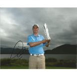 Ross Fisher Signed Golf 8x10 Photo. Good Condition. All signed pieces come with a Certificate of